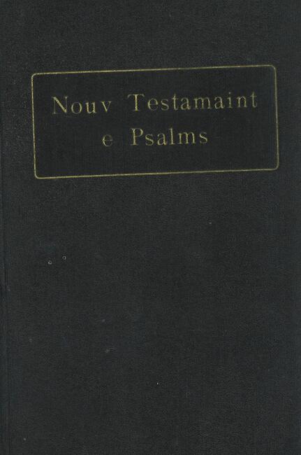Nouv Testamaint e Psalms