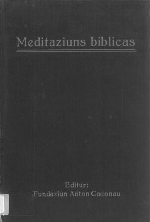 Meditaziuns biblicas