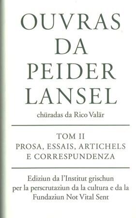 Ouvras da Peider Lansel, tom 2