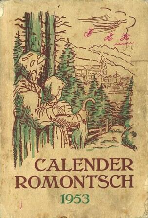 Calender Romontsch / 1953